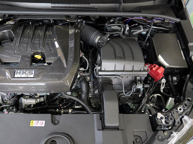 HKS Dry Carbon Fuse Box Cover - 2023+ Toyota GR Corolla