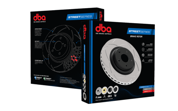 DBA 10 Hole Drilled & Slotted Street Series Rotors - 2017-2022+ Toyota 86 GR86 / Subaru BRZ (Performance Package)