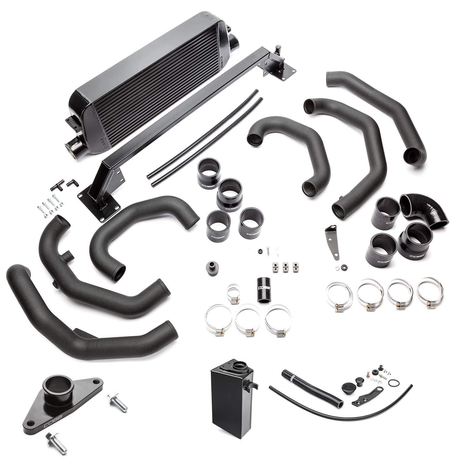Cobb Subaru Front Mount Intercooler Core Black - 2015-2021 Subaru WRX / STI