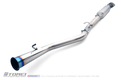 TOMEI Full Titanium Muffler EXPREME Ti Single TYPE-60R – 2013-2016 Scion FR-S / 13-21 Subaru BRZ / Toyota 86 & GT86