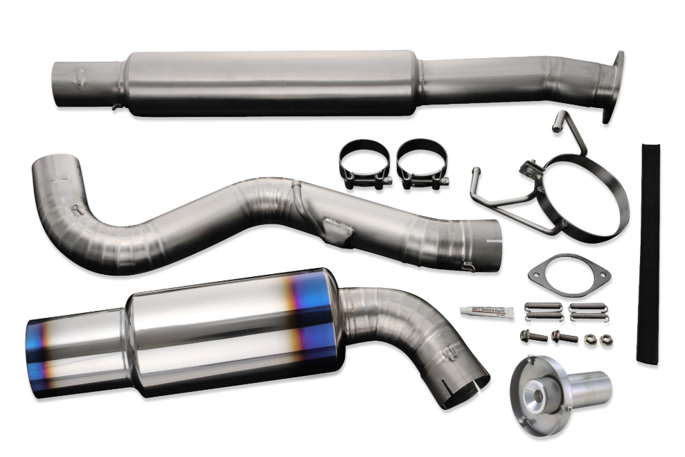 TOMEI Full Titanium Muffler EXPREME Ti Single TYPE-80 Version 1 – 2013-2016 Scion FR-S / 13-21 Subaru BRZ / Toyota 86 & GT86