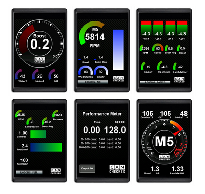 CANchecked MFD28 Gen2 Multi Function Display - 2022+ Toyota GR86 / Subaru BRZ