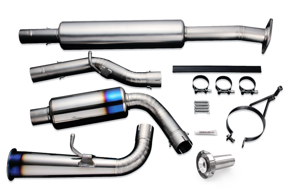 Tomei Full Titanium Muffler Expreme Ti Single TYPE-60S - 2013-2016 Scion FR-S / 13-21 Subaru BRZ / Toyota 86 & GT86