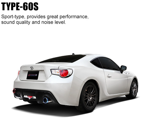 Tomei Full Titanium Muffler Expreme Ti Single TYPE-60S - 2013-2016 Scion FR-S / 13-21 Subaru BRZ / Toyota 86 & GT86
