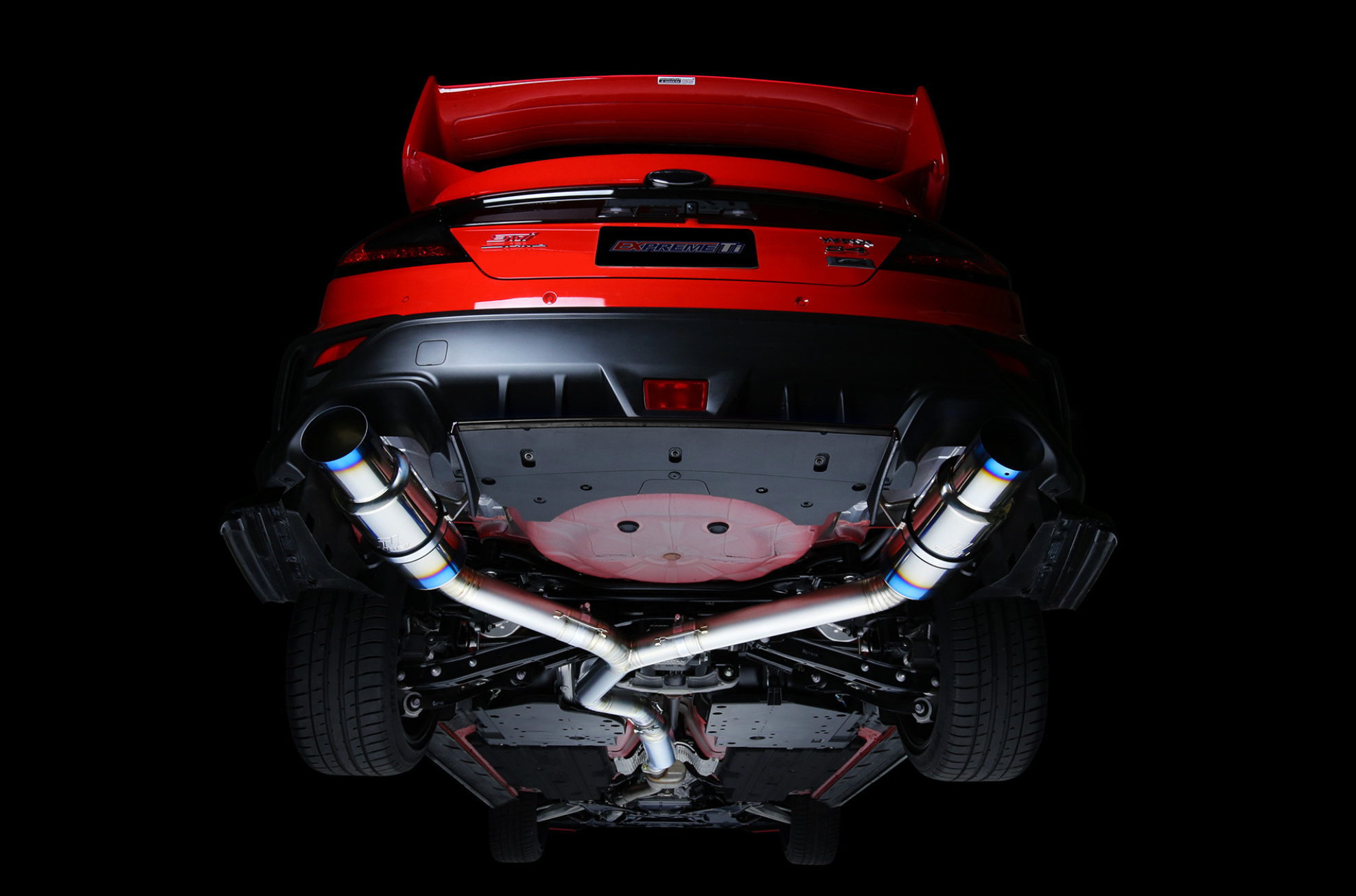 TOMEi Full Titanium Muffler Expreme Ti Type-D Dual Exit Catback Exhaust - 2022+ Subaru WRX