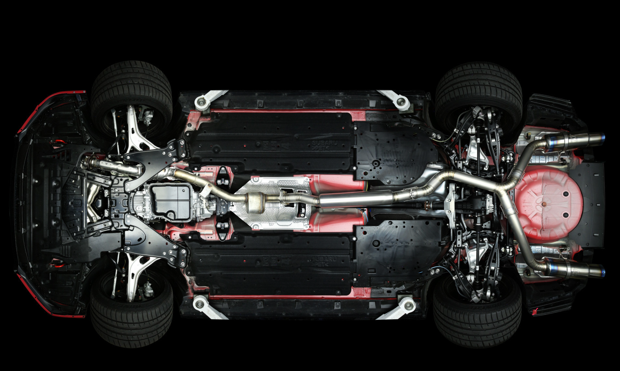 TOMEi Full Titanium Muffler Expreme Ti Type-D Dual Exit Catback Exhaust - 2022+ Subaru WRX