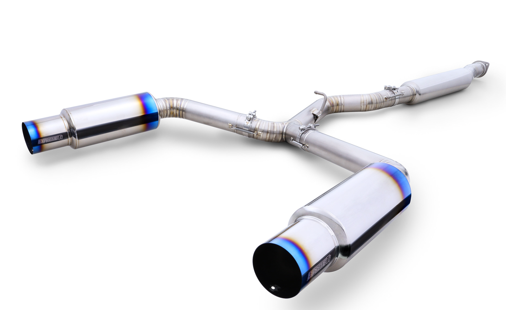 TOMEi Full Titanium Muffler Expreme Ti Type-D Dual Exit Catback Exhaust - 2022+ Subaru WRX
