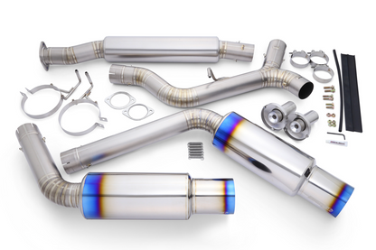 TOMEi Full Titanium Muffler Expreme Ti Type-D Dual Exit Catback Exhaust - 2022+ Subaru WRX