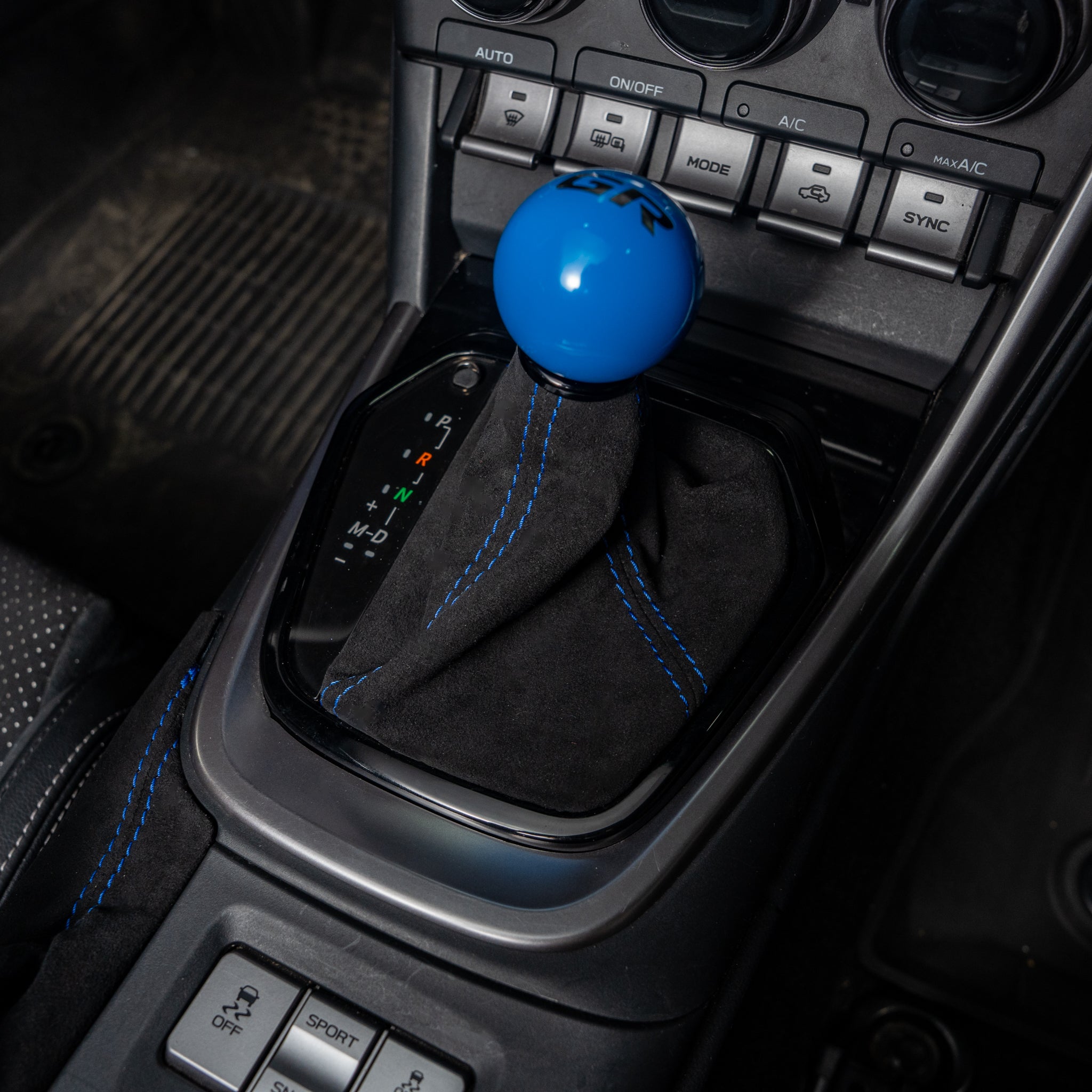 Billetworkz Premium Alcantara Shift Boot - 2022+ Toyota GR86 / Subaru BRZ (Automatic)
