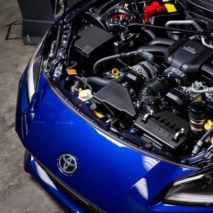 Fast Turn Fittings Stage 2 Titanium Hardware Engine Bay Kit - 2022+ Subaru BRZ / Toyota GR86