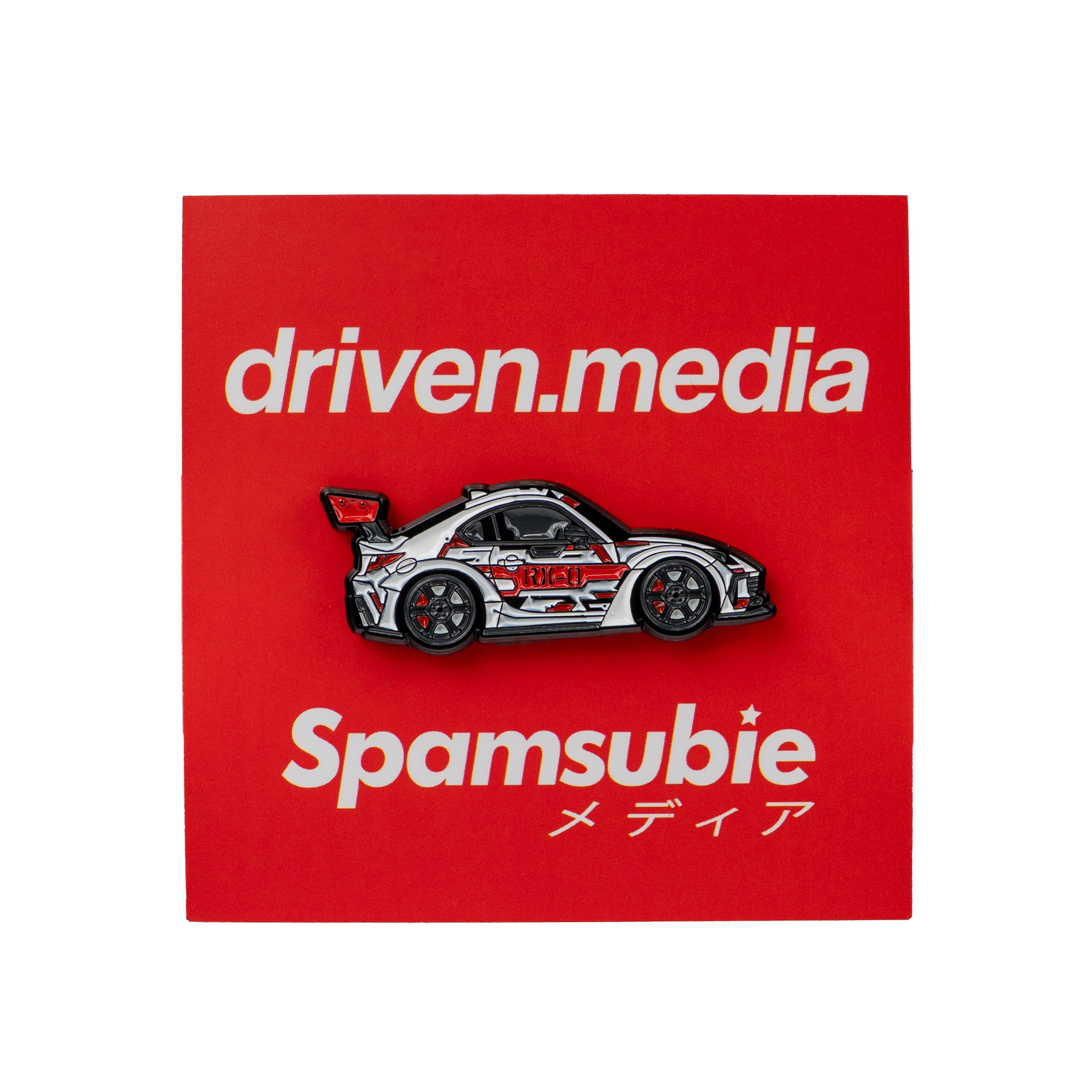 Driven.Media x Spamsubie Gundam Unicorn BRZ Pin