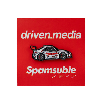 Driven.Media x Spamsubie Gundam Unicorn BRZ Pin