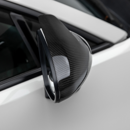 Compressive Tuning Arrowhead Carbon Fiber Mirror Caps - 2022+ Toyota GR86 / Subaru BRZ