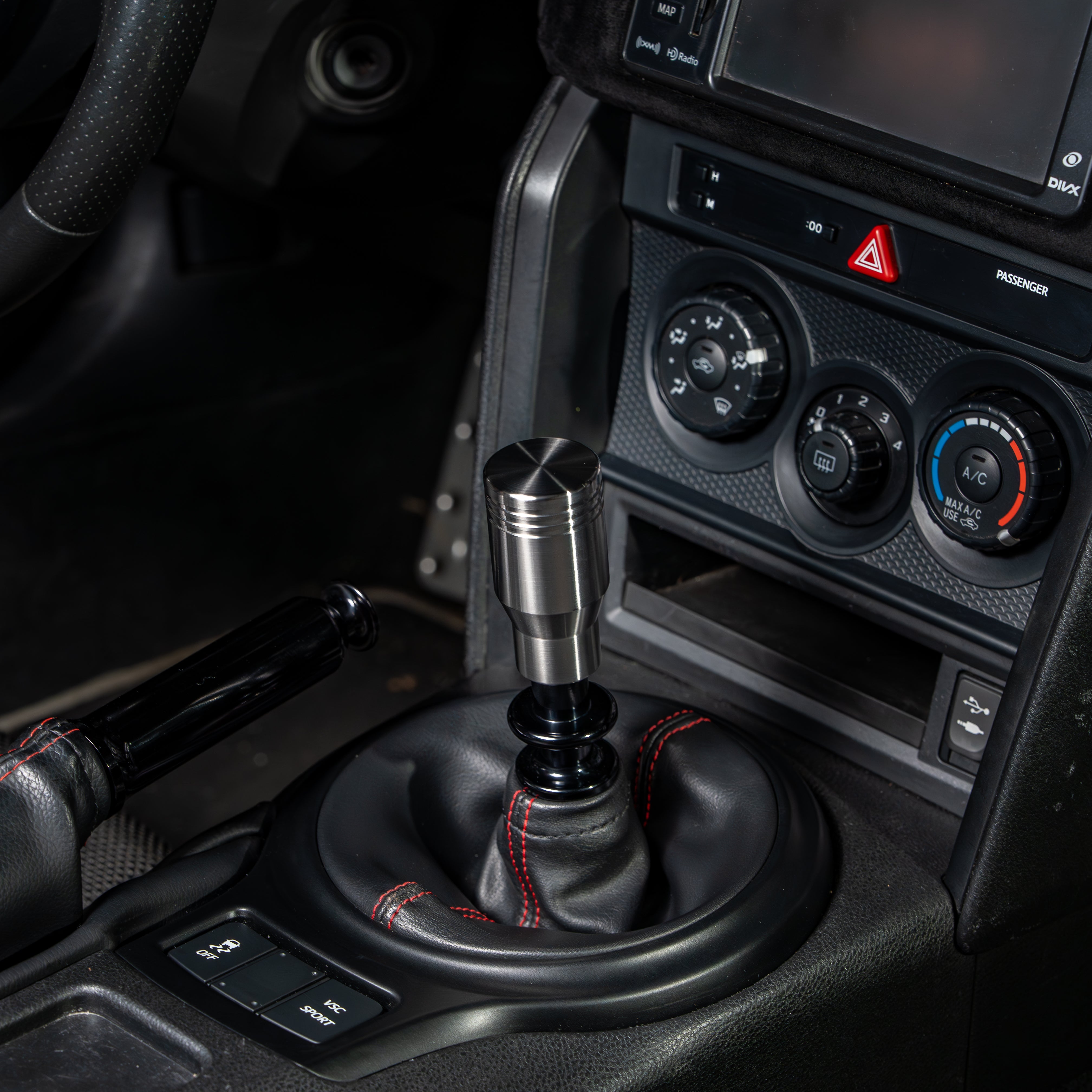 Billetworkz Titanium Brushed Shift Knob - 2013-2021 Toyota 86 / Subaru BRZ / Scion FRS