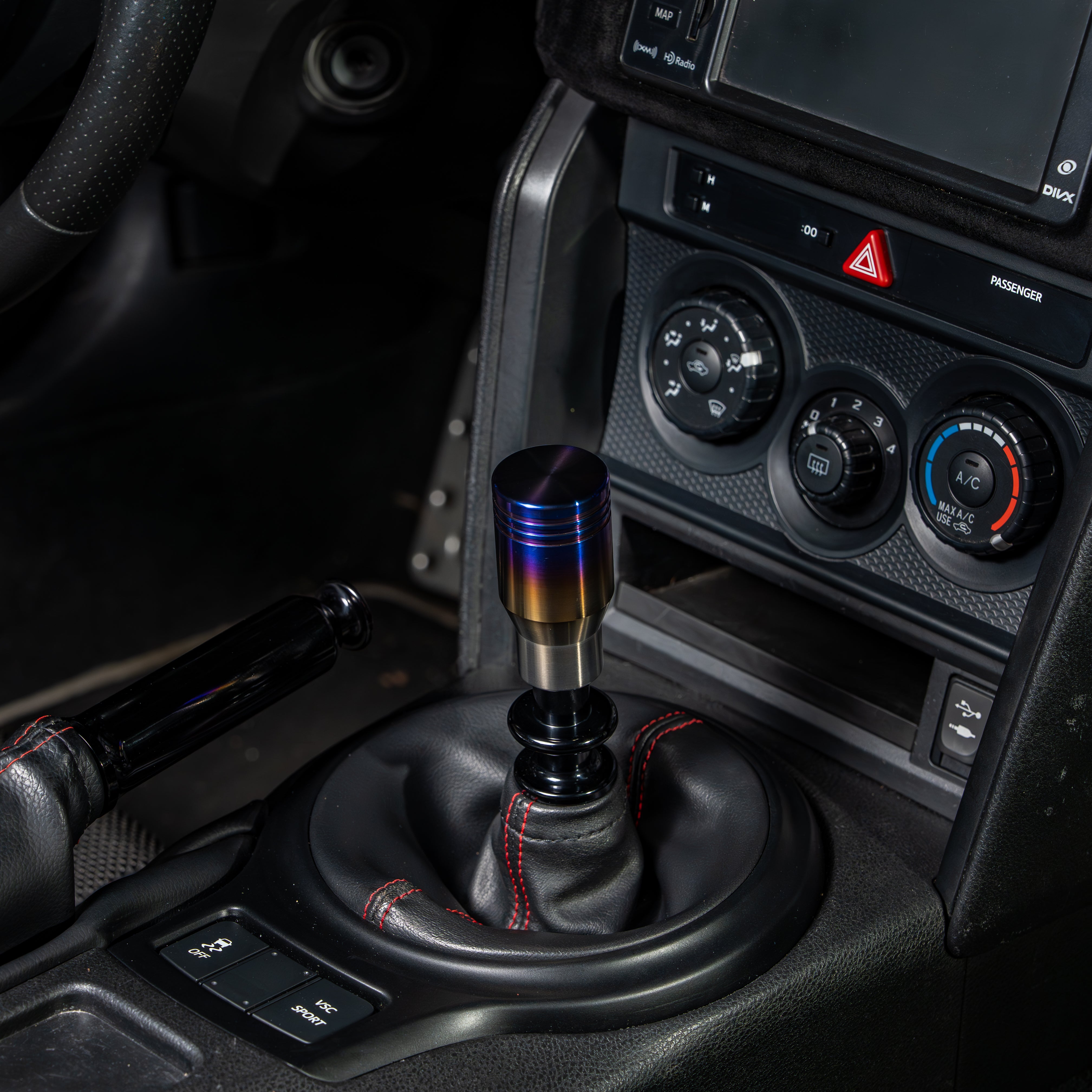 Billetworkz Titanium Torched Shift Knob - 2013-2021 Toyota 86 / Subaru BRZ / Scion FRS
