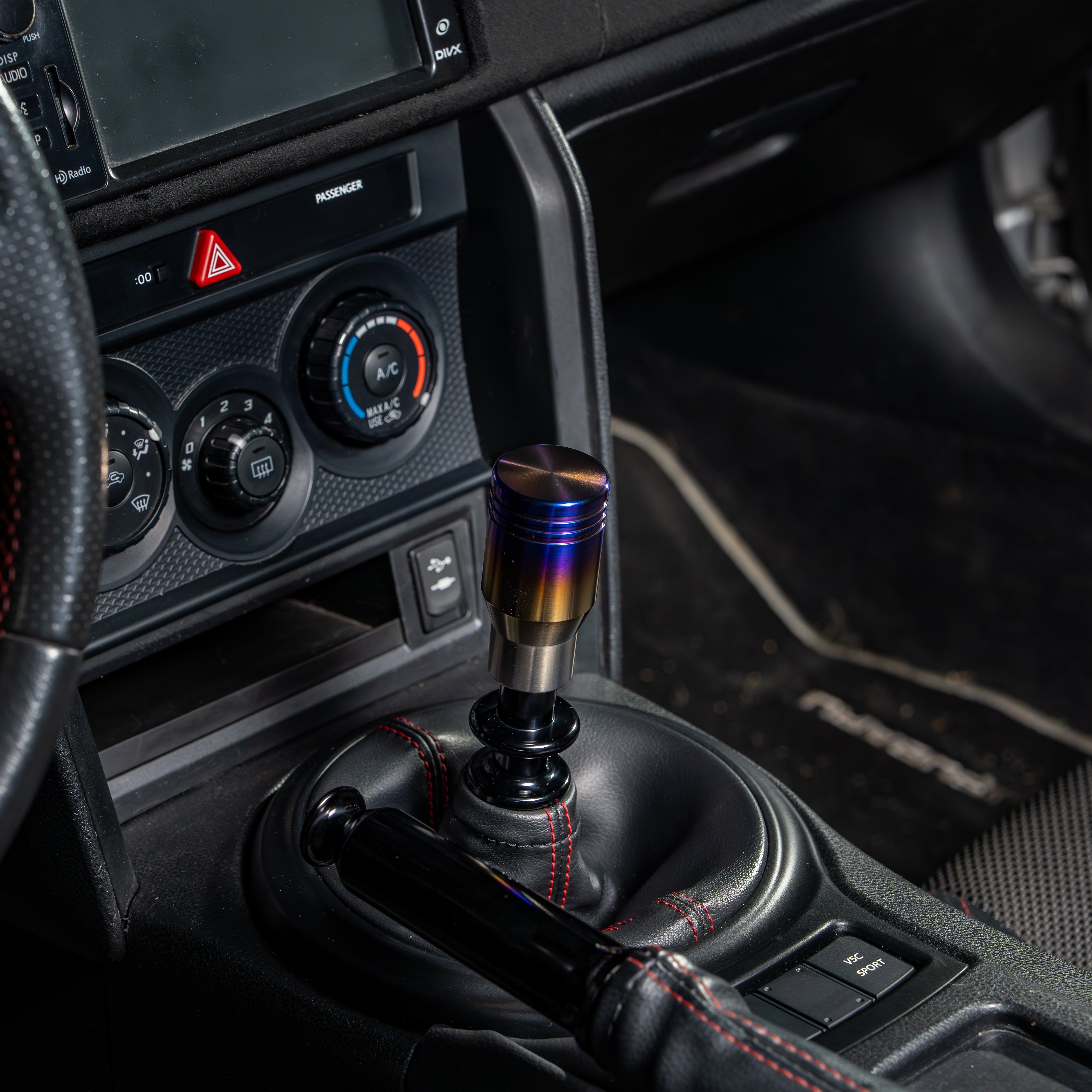 Billetworkz Titanium Torched Shift Knob - 2013-2021 Toyota 86 / Subaru BRZ / Scion FRS