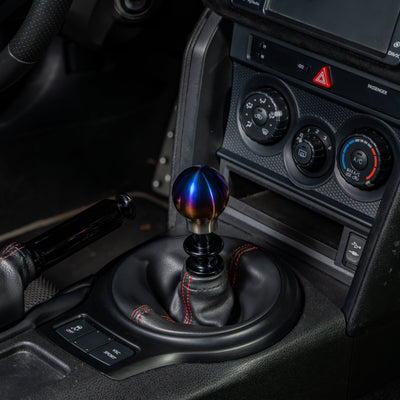 Billetworkz Titanium Torched Shift Knob - 2013-2021 Toyota 86 / Subaru BRZ / Scion FRS