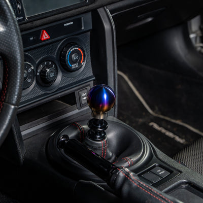 Billetworkz Titanium Torched Shift Knob - 2013-2021 Toyota 86 / Subaru BRZ / Scion FRS