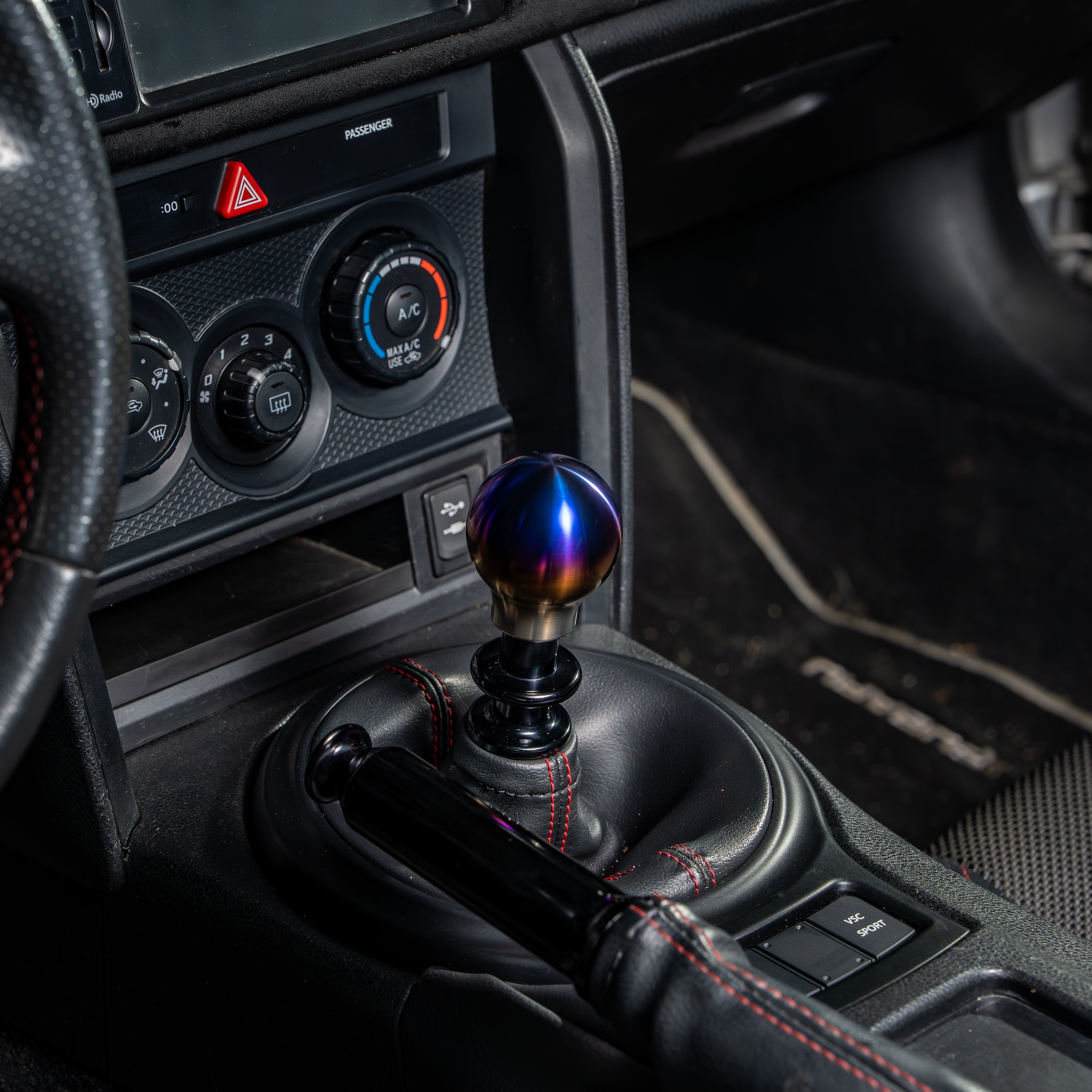 Billetworkz Titanium Torched Shift Knob - 2013-2021 Toyota 86 / Subaru BRZ / Scion FRS