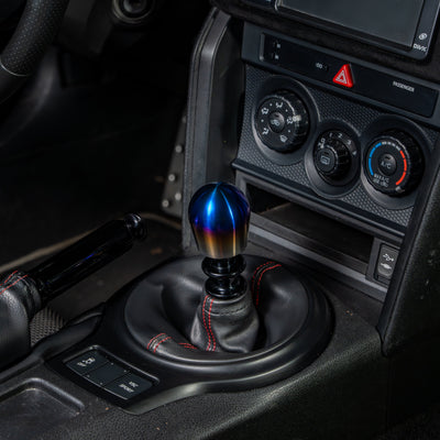 Billetworkz Titanium Torched Shift Knob - 2013-2021 Toyota 86 / Subaru BRZ / Scion FRS