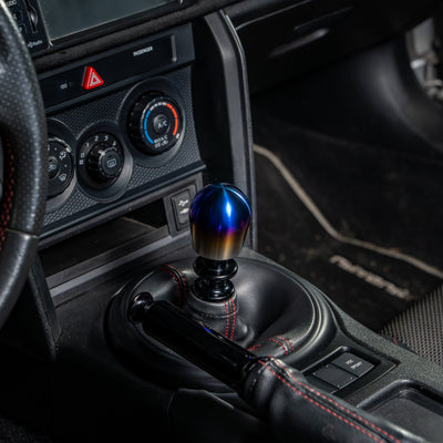 Billetworkz Titanium Torched Shift Knob - 2013-2021 Toyota 86 / Subaru BRZ / Scion FRS