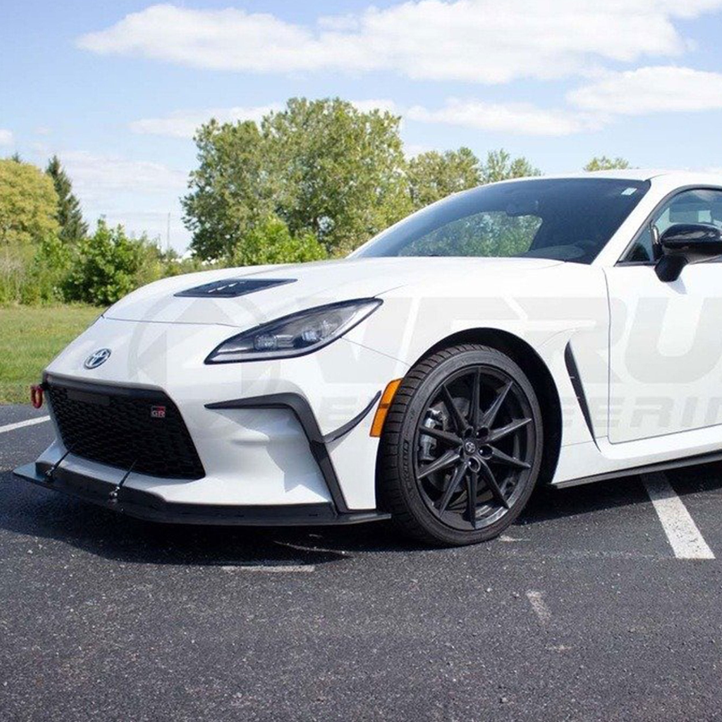 Verus Engineering Two-Piece Front Splitter - 2022+ Toyota GR86