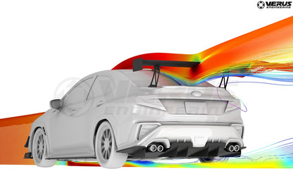 Verus Engineering VB Bottm Mount UCW Rear Wing Kit - 2022+ Subaru WRX