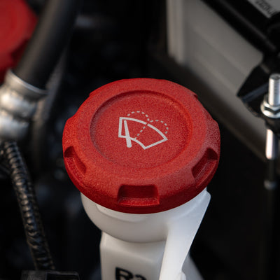 Billetworkz Wiper Fluid Reservoir Cap - 2013-2021 Scion FR-S / Toyota 86 / Subaru BRZ / 15-21 WRX / STI