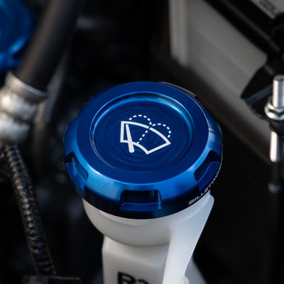 Billetworkz Wiper Fluid Reservoir Cap - 2013-2021 Scion FR-S / Toyota 86 / Subaru BRZ / 15-21 WRX / STI