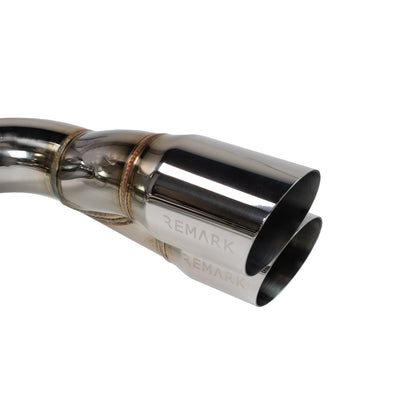 REMARK Catback Exhaust Sports Touring Quad Tip - 2022+ Toyota GR86 / Subaru BRZ