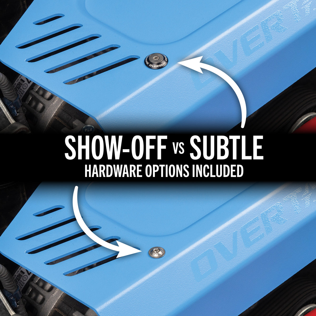 OVERTAKE Pulley Cover Kit - Subaru 2022+ WRX