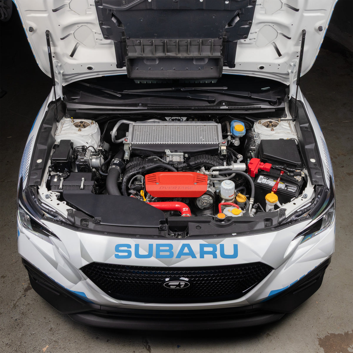 OVERTAKE Pulley Cover Kit - Subaru 2022+ WRX