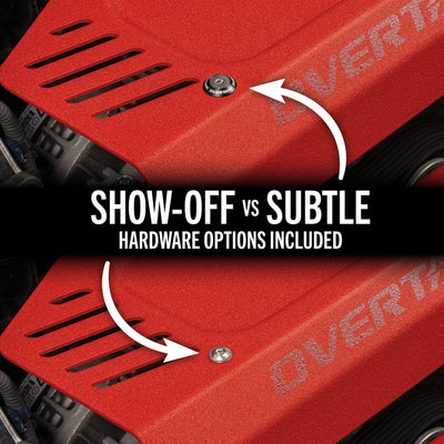 OVERTAKE Pulley Cover Kit - Subaru 2022+ WRX