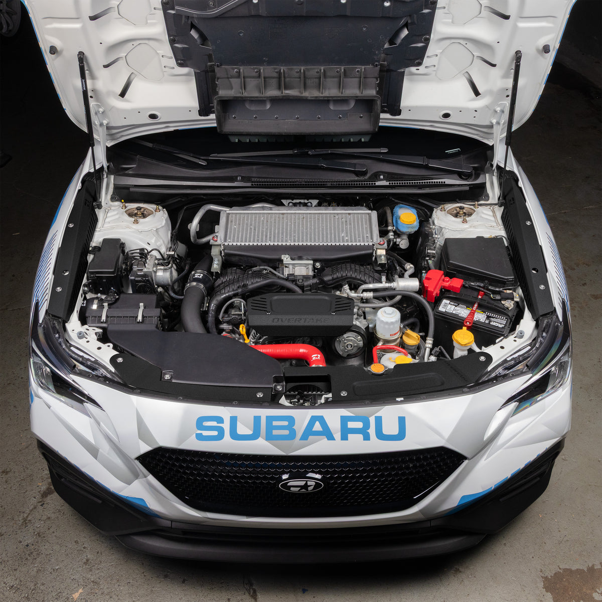 OVERTAKE Engine Bay Dress Up Kit – 2022+ Subaru WRX