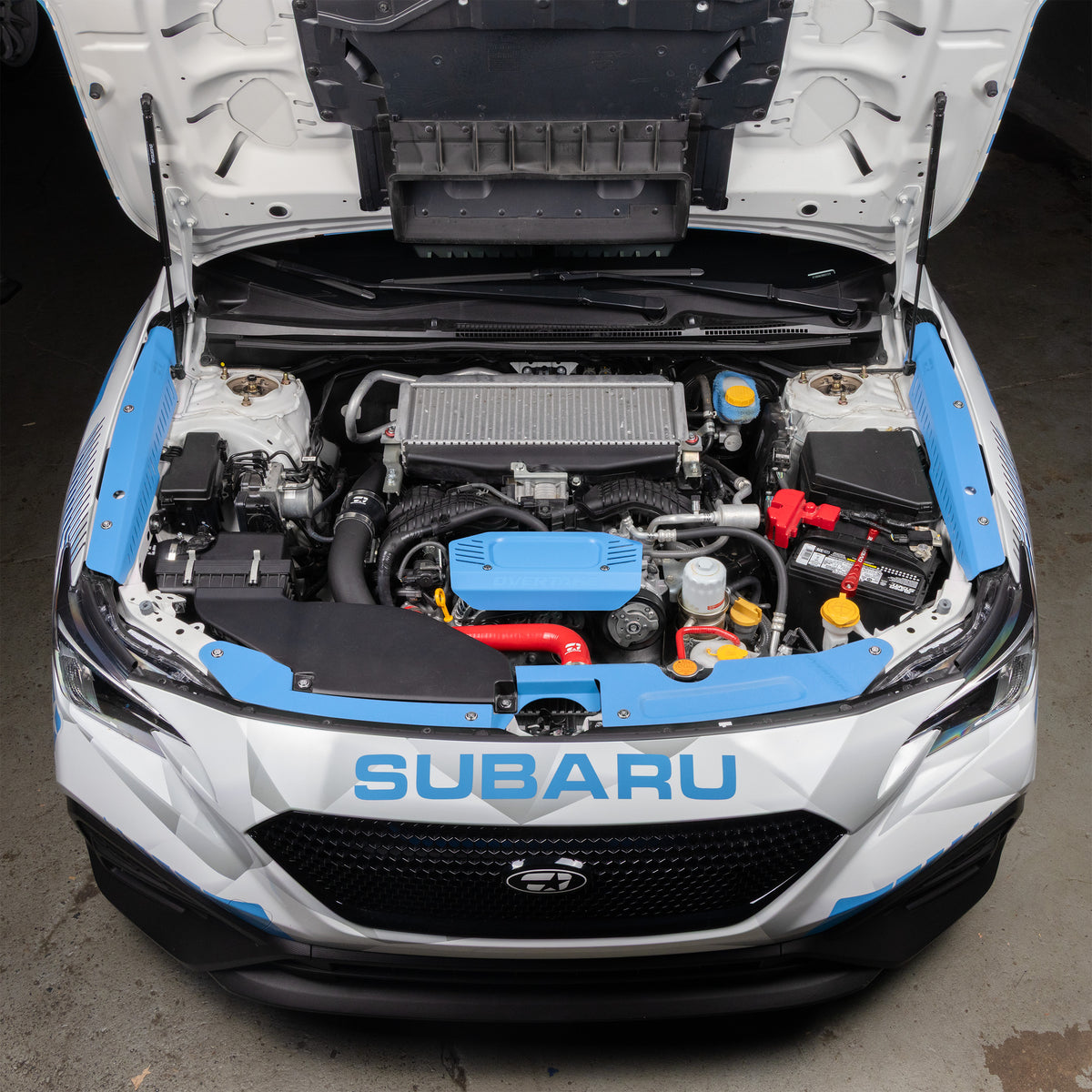 OVERTAKE Engine Bay Dress Up Kit – 2022+ Subaru WRX