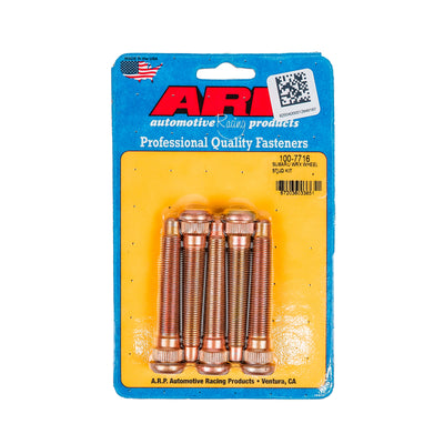 ARP 3.0in Wheel Studs Kit (5 Studs/One Wheel) - Most Subarus / Toyota
