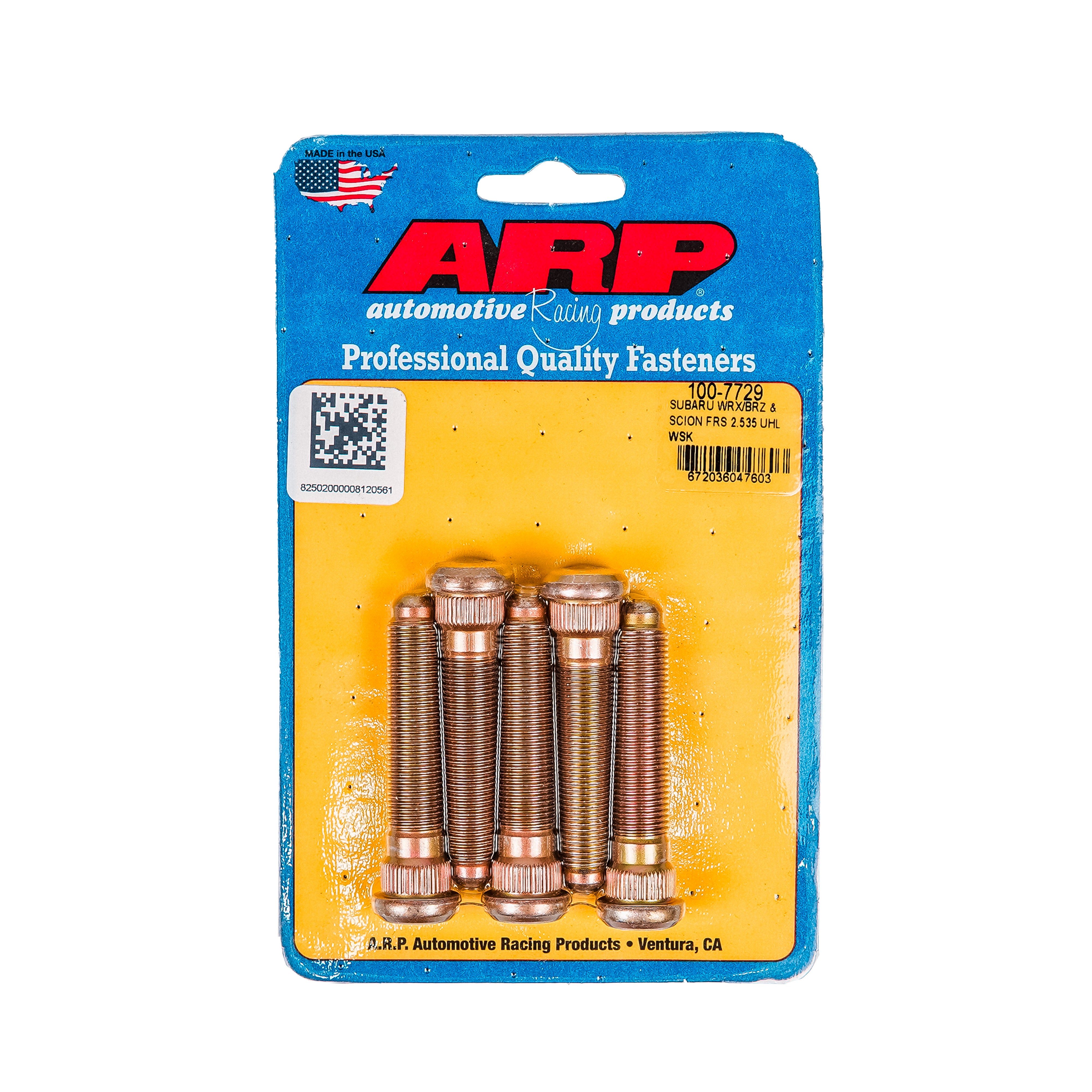 ARP Extended 5 Wheel Stud Kit - 2015-2022+ Subaru WRX / 15-21 STI / 13-22+ Subaru BRZ / GR86 / Scion FR-S