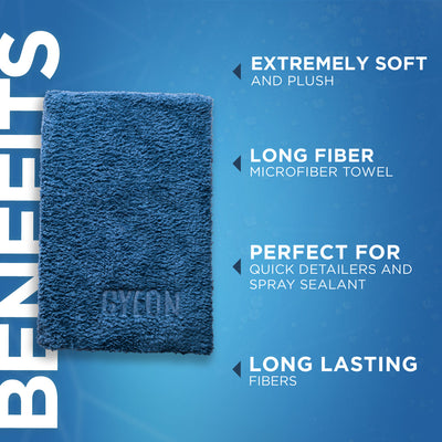 Gyeon Q²M Softwipe EVO Towel - 16x16" each (40x40cm)
