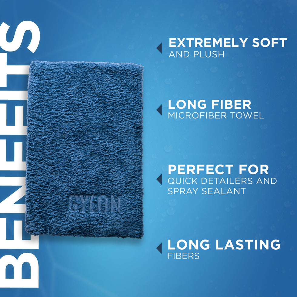 Gyeon Q²M Softwipe EVO Towel - 16x16" each (40x40cm)