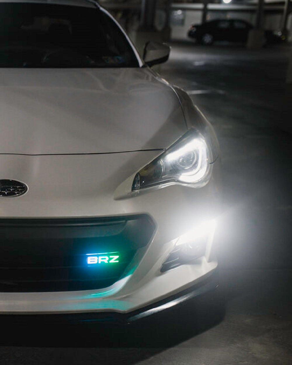 Lit Logos RGB Subaru BRZ Grill Badge - 2013-2022+ Subaru BRZ