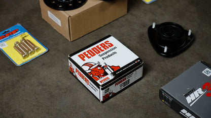 Pedders Increased Caster Offset Front Strut Mount (Single Mount) - 2013+ Scion FR-S / Toyota 86 / 22+ Subaru BRZ / GR86
