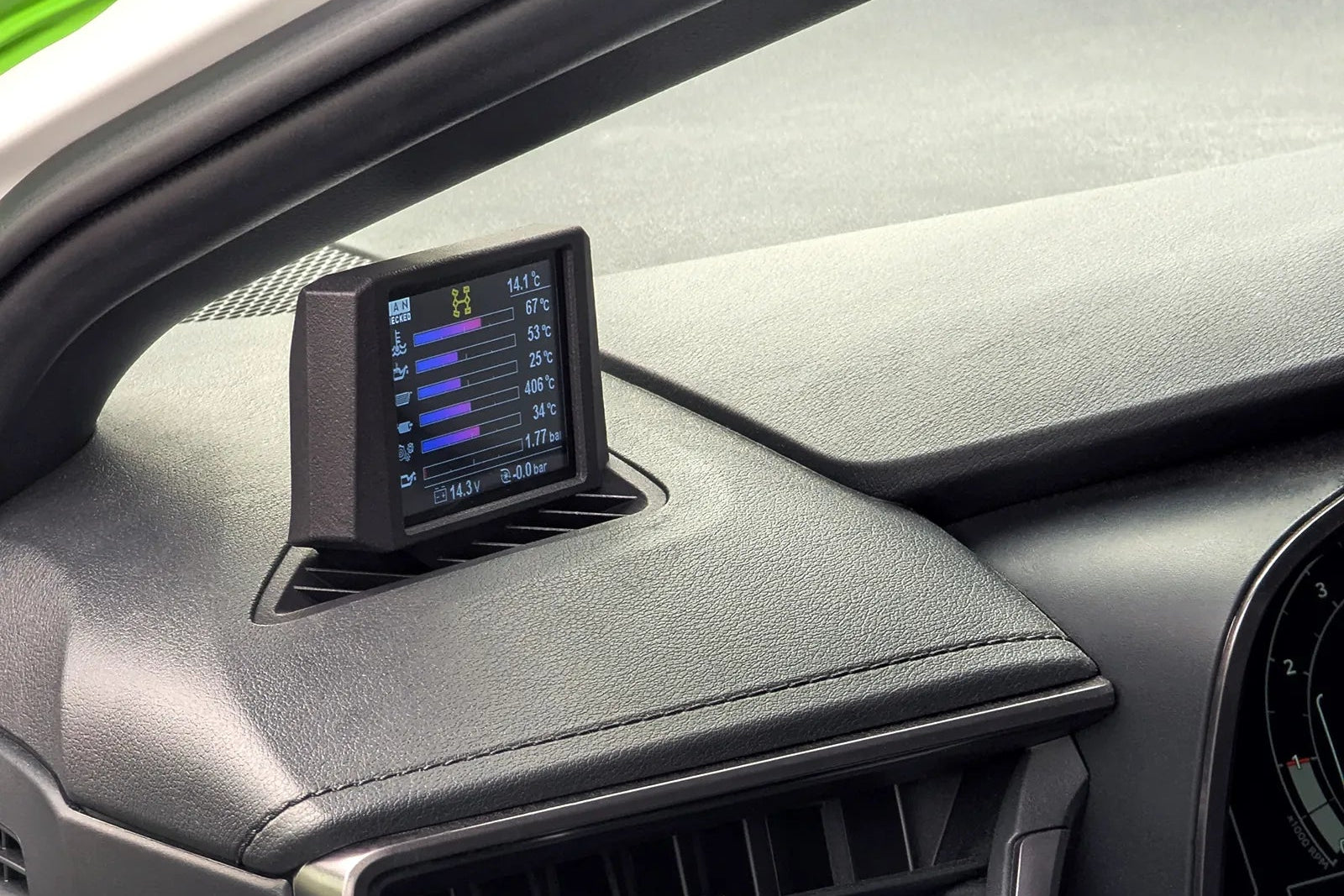 CANchecked MFD28 Gen2 Multi Function Display – 2023+ GR Corolla (Left Hand Drive)