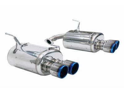 HKS LEGAMAX Premium VBH S4 Single Exit Axleback Exhaust System - 2022+ Subaru WRX