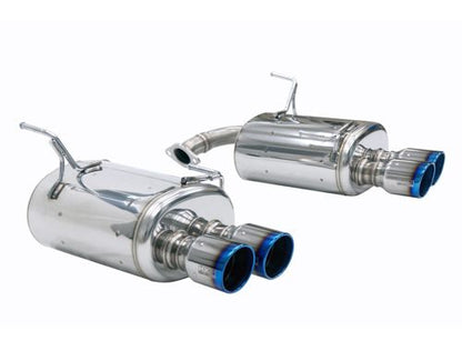 HKS LEGAMAX Premium VBH S4 Single Exit Axleback Exhaust System - 2022+ Subaru WRX