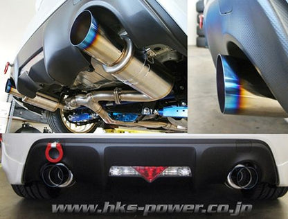 HKS Hi-Power Muffler SPEC-L Catback Exhaust System - 2013-2021 Scion FR-S / Toyota 86 / Subaru BRZ