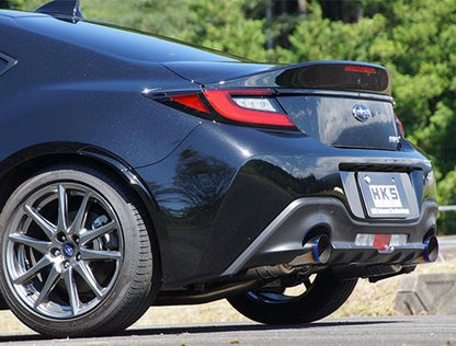 HKS Hi-Power Muffler SPEC-L Dual Exit Catback Exhaust System - 2022+ Toyota GR86 / Subaru BRZ