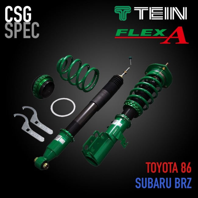 CSG Spec FLA V3 Coilovers By Tein - 2013-2016 Scion FR-S / 2013-2022+ Subaru BRZ / Toyota GR86