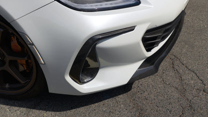 Driven Media Carbon Fiber Front Bumper Bezel Covers - 2022+ Subaru BRZ