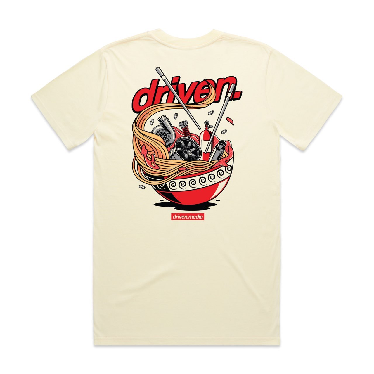 Driven Media Ramen Parts T-Shirt