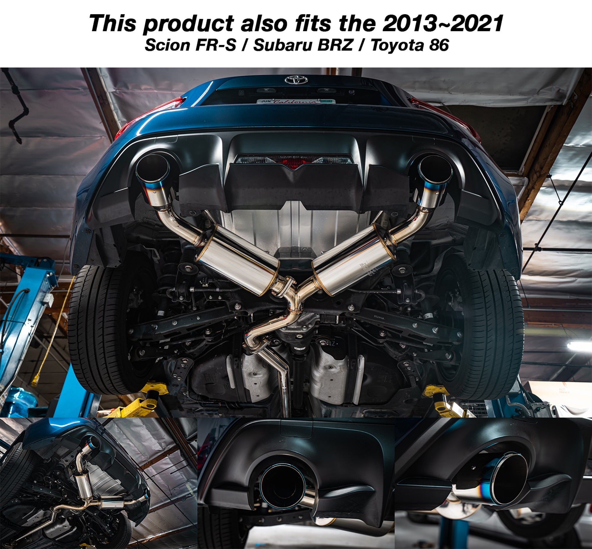 REMARK Catback Exhaust Elite Spec - 2022+ Toyota GR86 / Subaru BRZ & 2013-2021 Toyota 86 / Subaru BRZ / Scion FRS